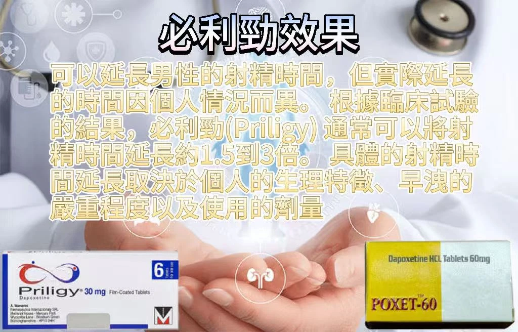 必利勁效果