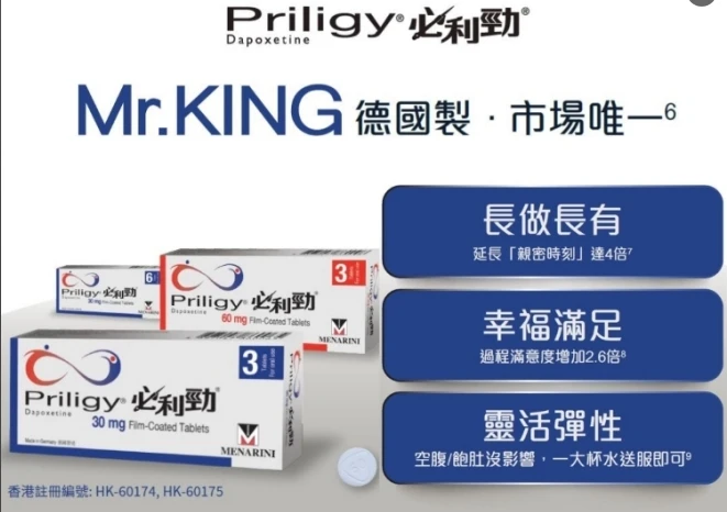 必利勁產品外觀